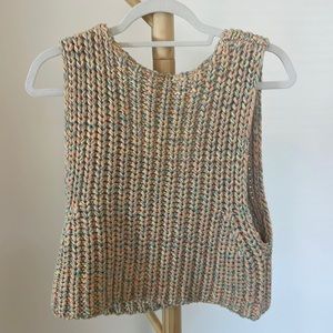 Free People knit tank top